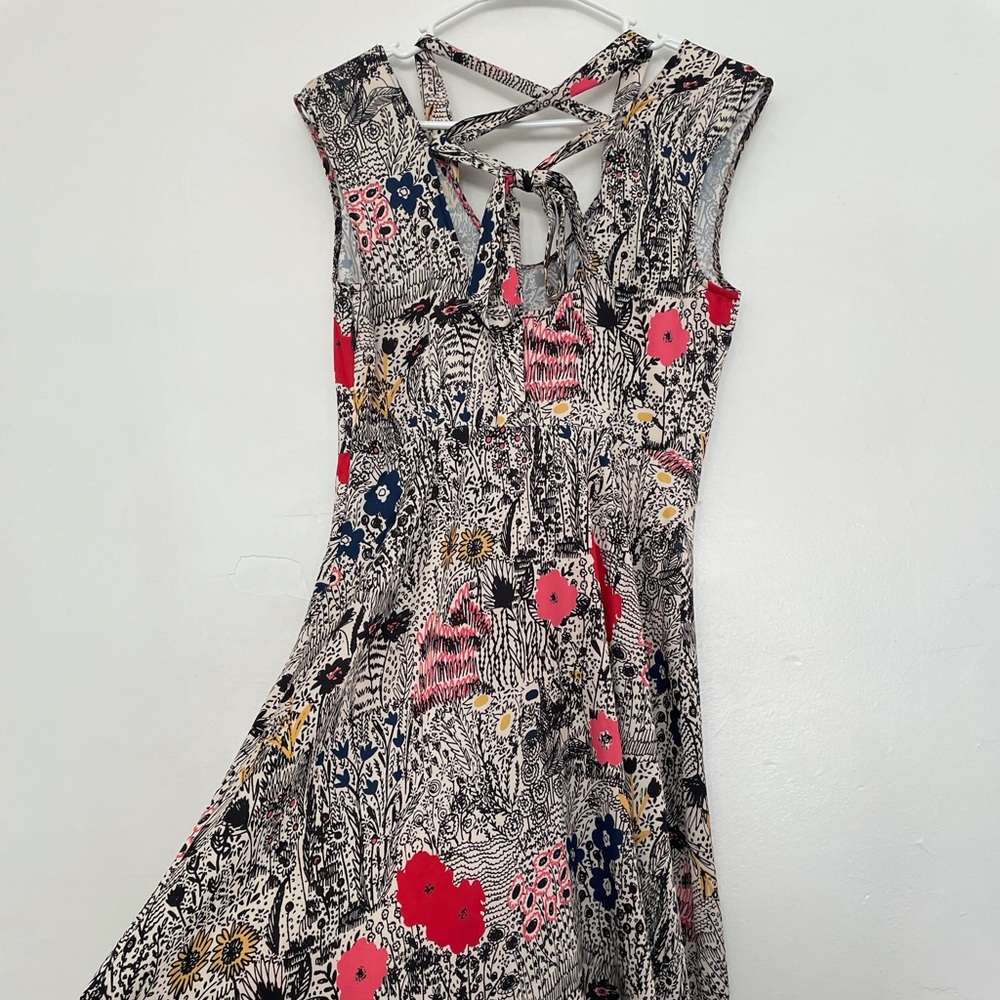 Tracy Reese Floral High Low Dress